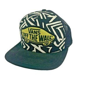 Vans Off The Wall Skateboarding Mesh Trucker Hat S